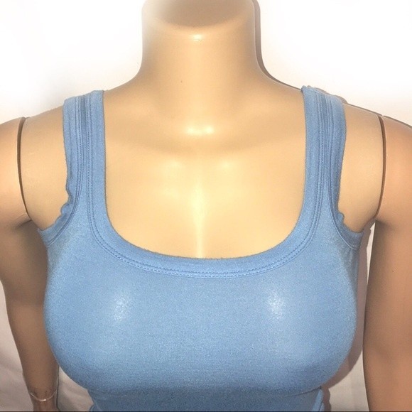 Dry Goods Tank Top Light Blue crew neck Essential size XS - Picture 6 of 8